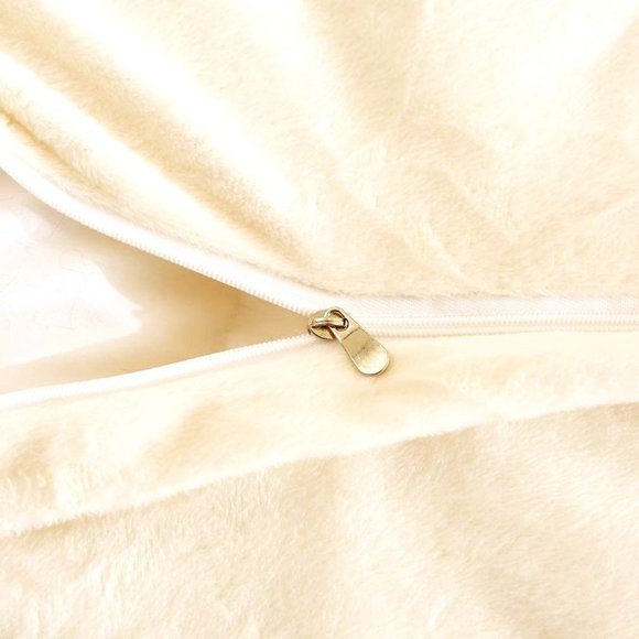 💗 Queen Comfy Plush Shaggy Duvet Cover Luxury Super Soft Velvet Bedding w Shams - Picture 5 of 7